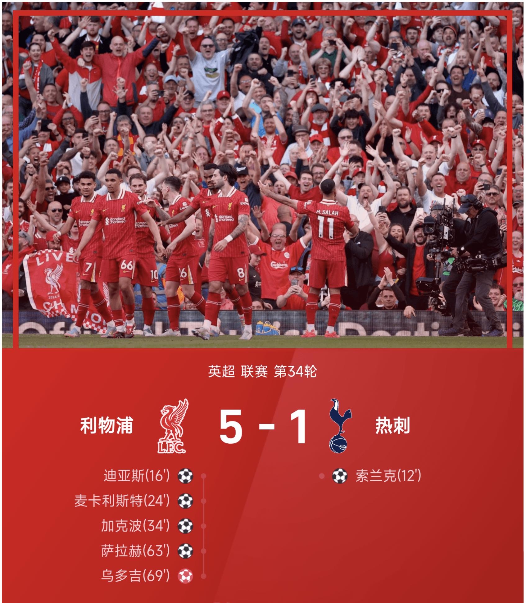 利物浦主场战胜布莱顿,继续追赶领先者 利物浦主场战胜布莱顿,继续追赶领先者